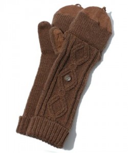 CAROLINA GLASER molt ミトン BROWN