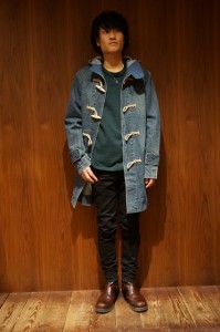 SIFURY シフリー デニム ダッフルコート 新潟 niigata shop compass スタイリング スナップ CMEinc