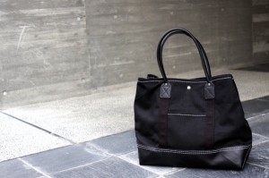 Varde77×HERITAGE LEATHER TOTE BAG ブラック バック レザー キャンバス バルデ77 shop compass セレクト