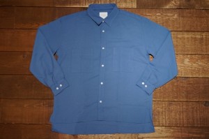 VICTIM 下鳥直之　WIDE SHIRTS ブルー