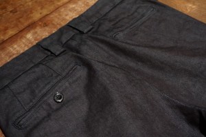 VICTIM 下鳥直之 DENIM SLACKS バック