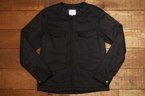 VICTIM 下鳥直之　NO COLLAR M-65 JACKET ブラック