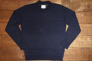 victim 下鳥直之 compass 新潟 line knit ネイビー