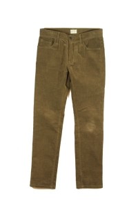 新潟 compass Varde77 2014 a:w  SLIM STRETCH CORDUROY PANTS brown