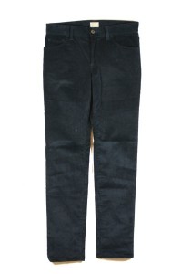 新潟 compass Varde77 2014 a:w  SLIM STRETCH CORDUROY PANTS navy