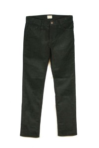 新潟 compass Varde77 2014 a:w  SLIM STRETCH CORDUROY PANTS black