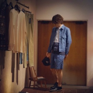 新潟 compass victim ショーツ スタイル ストレッチジャケット blue