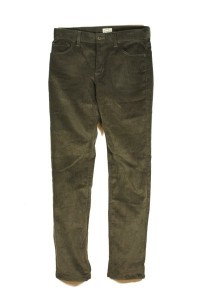 新潟 compass Varde77 2014 a:w  SLIM STRETCH CORDUROY PANTS khaki