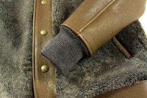 SHAWL COLLAR GRIZZLY JACKET