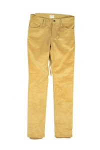 新潟 compass Varde77 2014 a:w  SLIM STRETCH CORDUROY PANTS beige