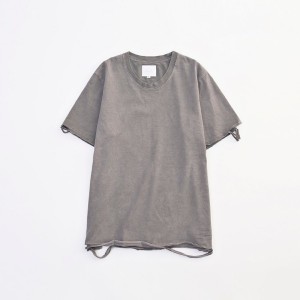 DAMAGE TEE VICTIM 下鳥直之 BLK