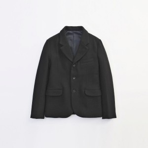 WOOL JACKET  VICTIM 下鳥直之 BLK