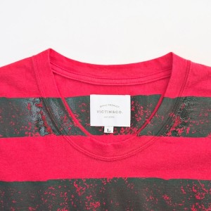BORDER CUT SEWN VICTIM 下鳥直之 ネック