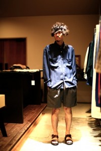 VICTIM VITIM取り扱い VICTIM通販 VICTIM新潟 下鳥直之 SHOP COMMPASS コンパス BLOG ブログ スナップ コーデ スタイリング ワイド シャツ CMEinc 花沢 ワイドシャツ
