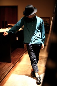 VICTIM VITIM取り扱い VICTIM通販 VICTIM新潟 下鳥直之 SHOP COMMPASS コンパス BLOG ブログ スナップ コーデ スタイリング ワイド シャツ CMEinc 浜浦 ワイドシャツ
