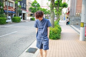 新潟 compass ショーツ スタイリング victim WIDE DENIM