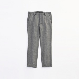 VICTIM　WOOL TAPERED SLACKS 　新潟 compass GRY