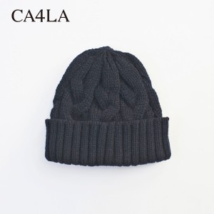 VICTIM　VICTIM×CA4LA CABLE KNIT CAP 新潟 compass NAV