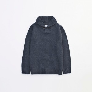 VICTIM　SHAWL COLLAR KNIT 新潟 compass nav