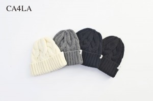 VICTIM　VICTIM×CA4LA : CABLE KNIT CAP 2014 A:W COLLECTION第三弾