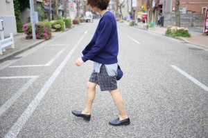 新潟 compass ショーツ スタイリング victim チェック BLK