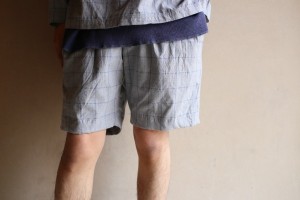 新潟 compass ショーツ スタイリング victim チェック L.GRY