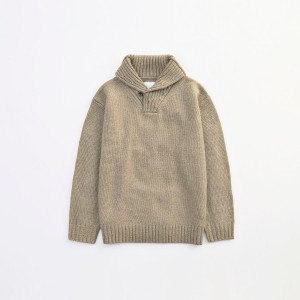 VICTIM　SHAWL COLLAR KNIT 新潟 compass beg