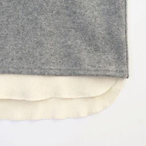 VICTIM　LAYERED KNIT 新潟 compass gry レイヤー