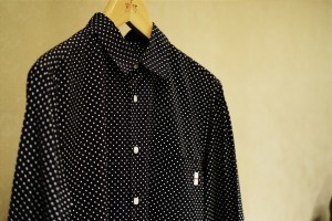 新潟　WHIZ　　COMB SHIRTS　ドット compass  上