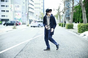 VICTIM ダッフルコート VICTIM店舗 VICTIMお店 VICTIM通販 VICTIMデザイナー 下鳥直之 VICTIM新潟 新潟 古町 SHOP COMPASS コンパス新潟  ネイビー スナップ コート ニット ベージュ