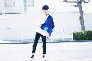VICTIM / 7 SLEEVE V-NECK LOOSE KNIT モデル 雑誌 チョキチョキ ジェジュン 新潟 古町 shop compass スタイリング VICTIM通販