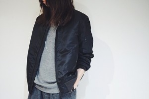 VICTIM 2015 AW shop compass MA1 style デザイナー 下鳥直之 コーディネート モデル sora コンパス BLOG ブログ 新潟 古町
