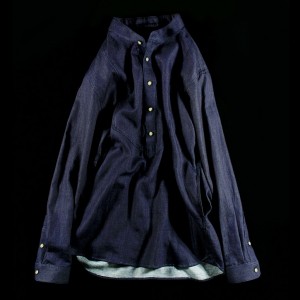 Varde77　/　PULLOVER INDIGO GAUZE SHIRTS インディゴ シャツ バルデ77 shop compass コンパス 店舗 通販 新潟 古町 南浜通り