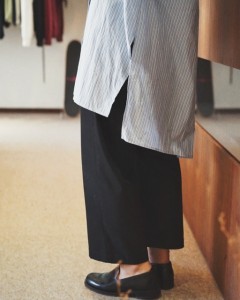 JieDa ジエダ ストライプシャツ VICTIM WIDE PANTS compass 新潟 新潟県 古町 秋冬 新作 コンパス BLOG 写真 カメラ