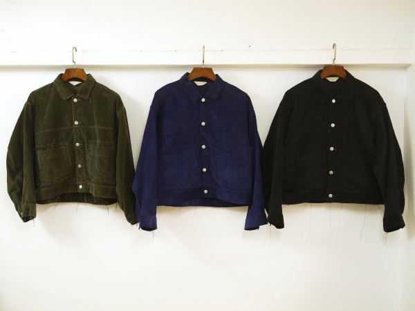 Jieda CORDUROY SHORT JACKET