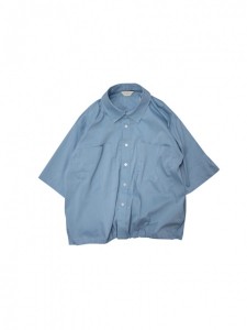 Jie-19HS-SH02-B DRAW CODE SHIRT BLUE