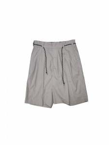 Jie-19HS-PT03 SLACKS SHORTS　GRAY